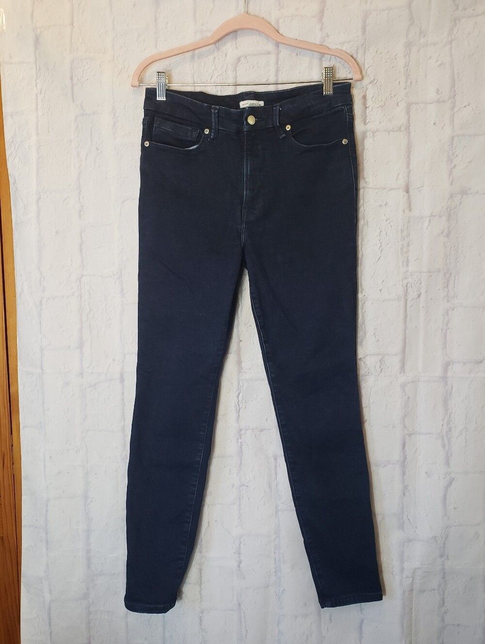 GOOD AMERICAN ALWAYS FITS 6-12 Good Legs Skinny Jeans